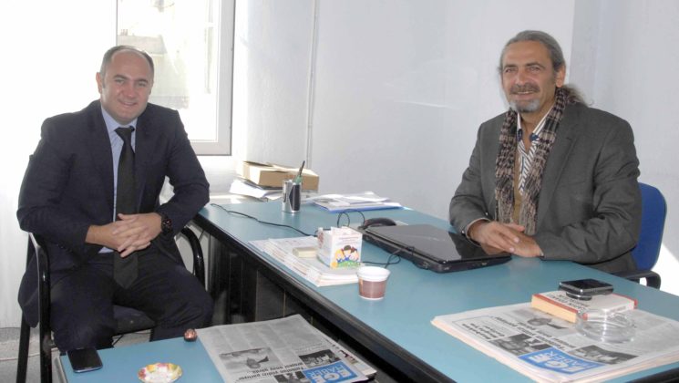 İlçe Emniyet Müdüründen basına ziyaret