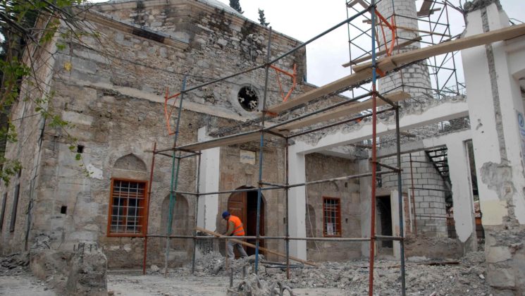 200 yıllık tarihi Dalyan camisi restore ediliyor