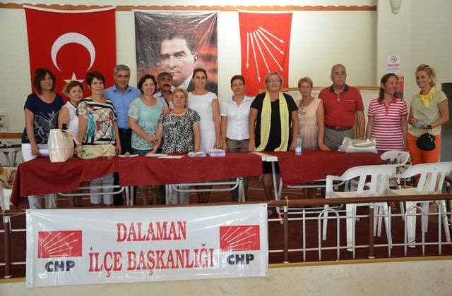 CHP Dalaman’da Kadın Kolları Başkanı’nı seçti