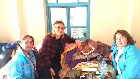 Evde Bakım Hastalarına Ve Yaşlılara Saygı Ziyaretleri