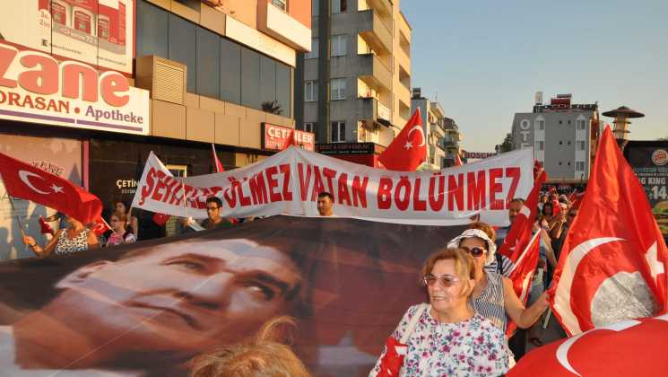 Dalaman’da zafer yürüyüşü