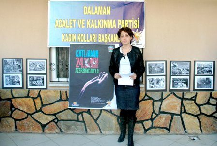 Ak Parti Dalaman Kadın Kolları Hocalı Katliamını kınadı
