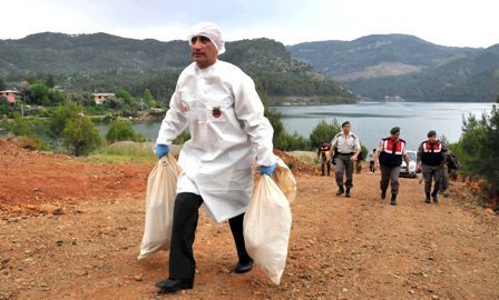 Cehennem deresinde çürümüş kadın cesedi bulundu