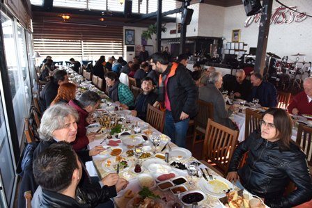 Başkan Saatcı, basınla bir araya geldi.