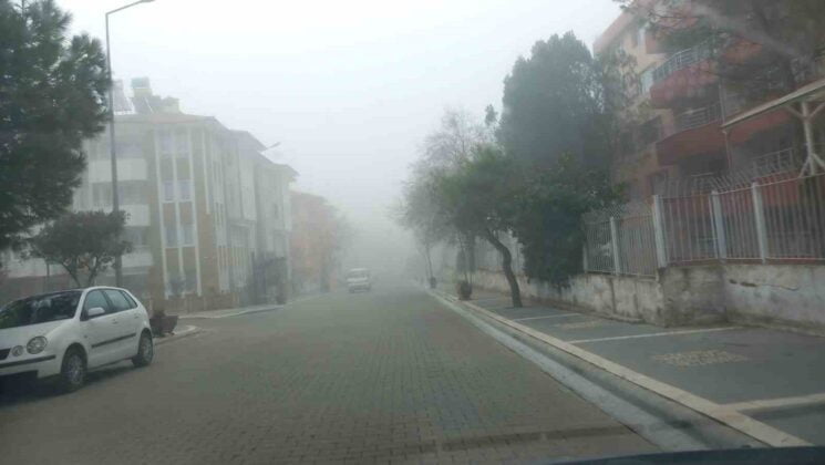Muğla’da sis nedeniyle görüş mesafesi 5 metreye düştü
