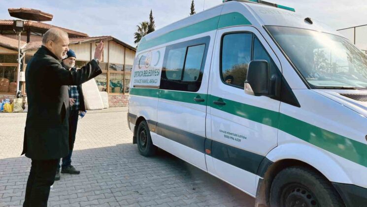 Ortaca Belediyesi cenaze nakil aracı deprem bölgesine gönderildi