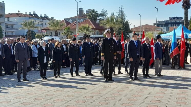 20230318 094656 - Dalaman 18 Mart Şehitleri Anma ve Çanakkale Deniz Zaferi töreni yapıldı