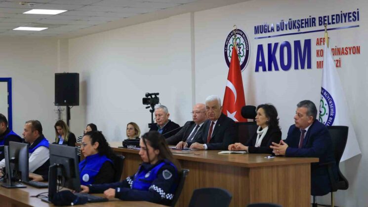 Muğla’da deprem öncesi hazırlık çalışmaları