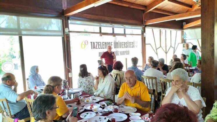 Köyceğiz Tazelenme Üniversitesi kahvaltı etkinliği ile tatile çıktı