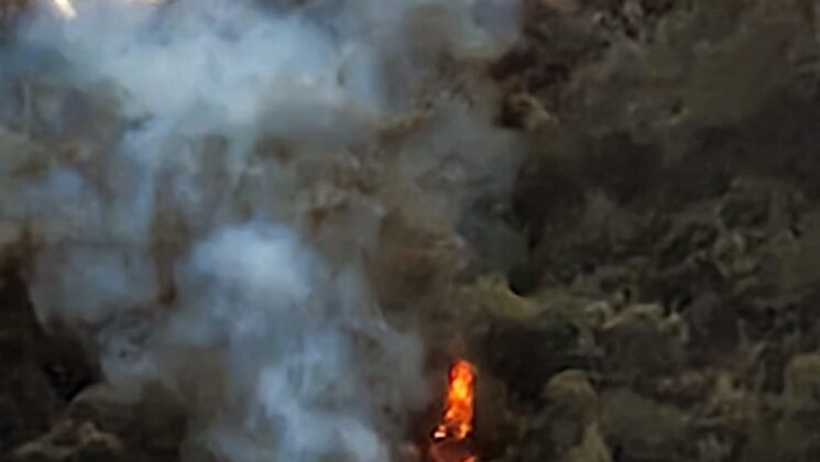 Marmaris Karacasöğüt’te orman yangını