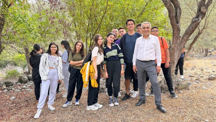 100. yıl doğa yürüyüşü yapıldı