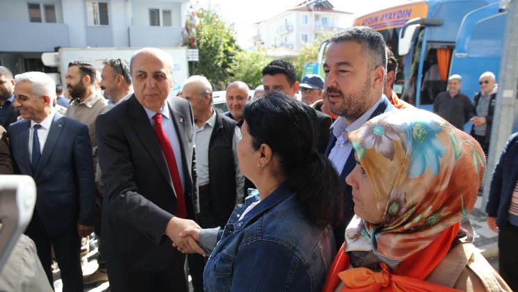 Muğla Büyükşehir Belediye Başkan adayı Ayaydın, Dalaman’da vatandaşlarla buluştu
