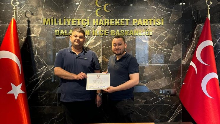 MUĞLA MHP’DEN DALAMAN İLÇE YÖNETİMİNE TEŞEKKÜR