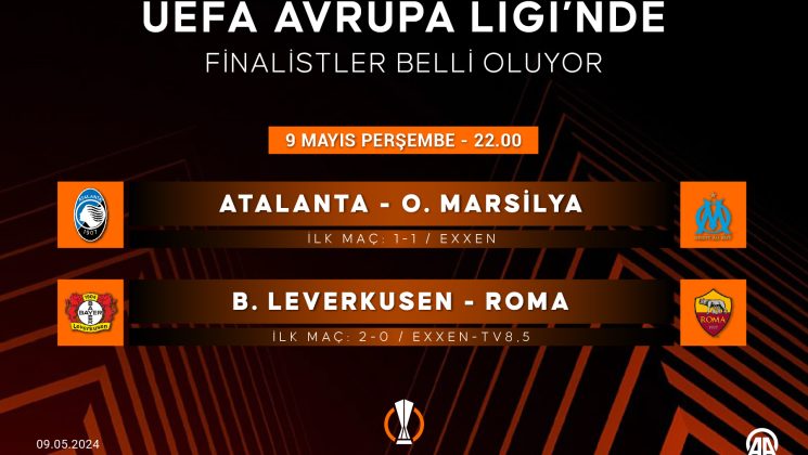 Avrupa futbolunun kulüp düzeyindeki iki numaralı turnuvasının yarı finali bu akşam