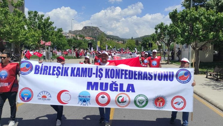MUĞLA BİRLEŞİK KAMU İŞ KONFEDERASYONU “Birleşe Birleşe Kazanacağız”