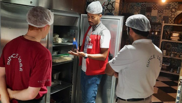 GIDA GÜVENLİĞİ İÇİN EKİPLERİN DENETİMİ SÜRÜYOR