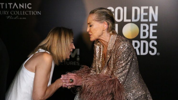 ABD’li aktris Sharon Stone, Bodrum’da “Uluslararası İkon Ödülü” aldı