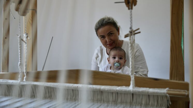 Unutulmaya yüz tutmuş “Üzümlü dastarı” dokuması yeniden değer kazandı