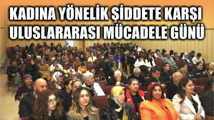 Dalaman’da Kadına Yönelik Şiddete “hayır” paneli