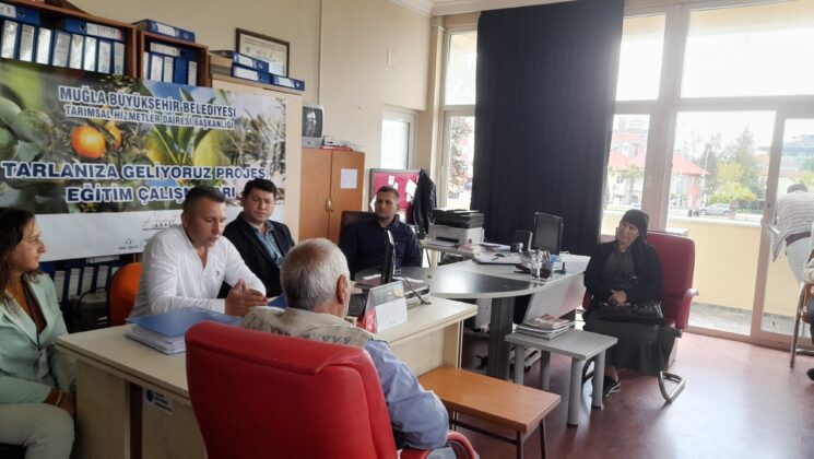 Dalaman’da Çiftçilere “Zirai Don ve öncesi-sonrası” eğitimi verildi