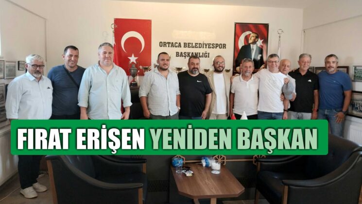 FIRAT ERİŞEN YENİDEN BAŞKAN
