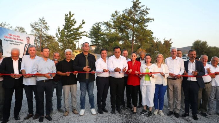 KAYADİBİ-KEPEZ YOLU HİZMETE AÇILDI