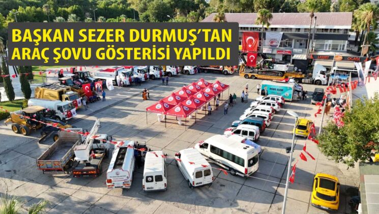 BAŞKAN SEZER DURMUŞ’TANARAÇ ŞOVU GÖSTERİSİ YAPILDI